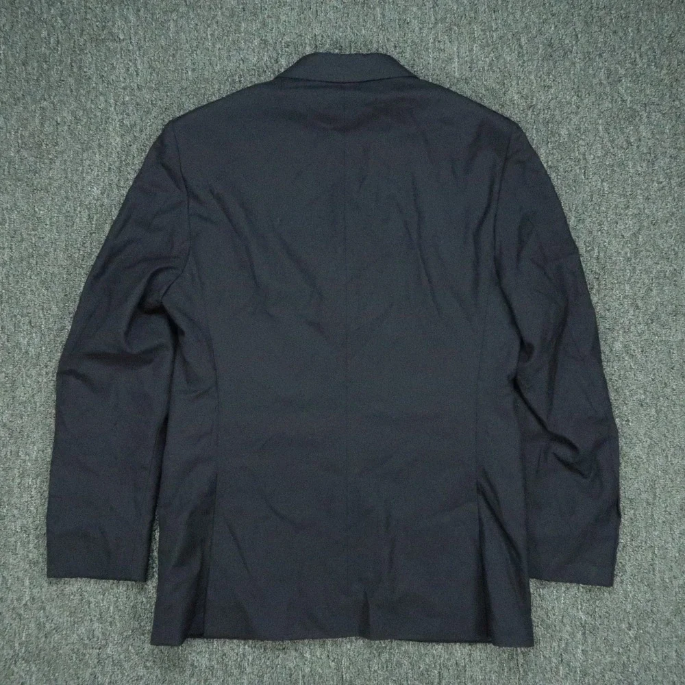 Polo Ralph Lauren Blazer Mens 38S Blue Wool Sport Coat Italy *